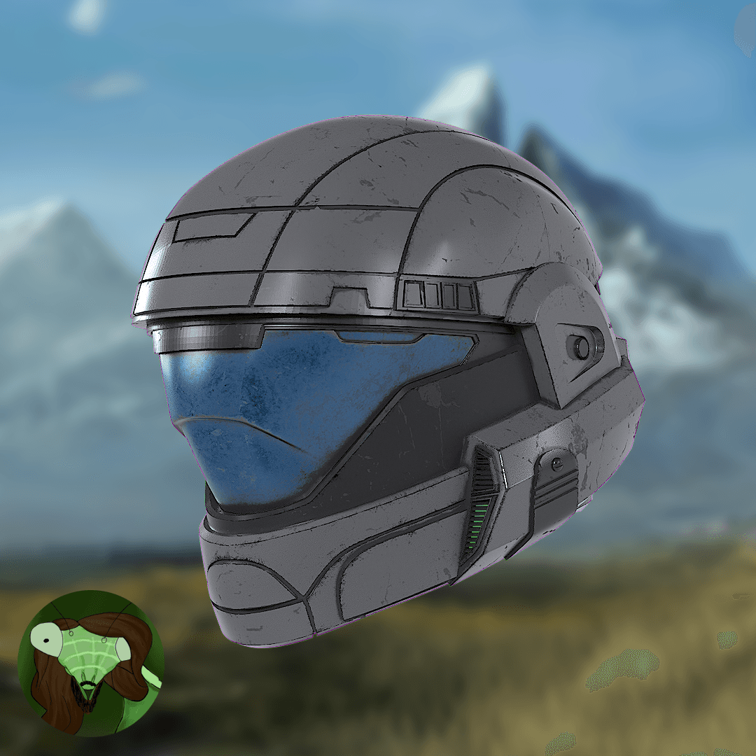 Halo Reach ODST Helmet 3d model