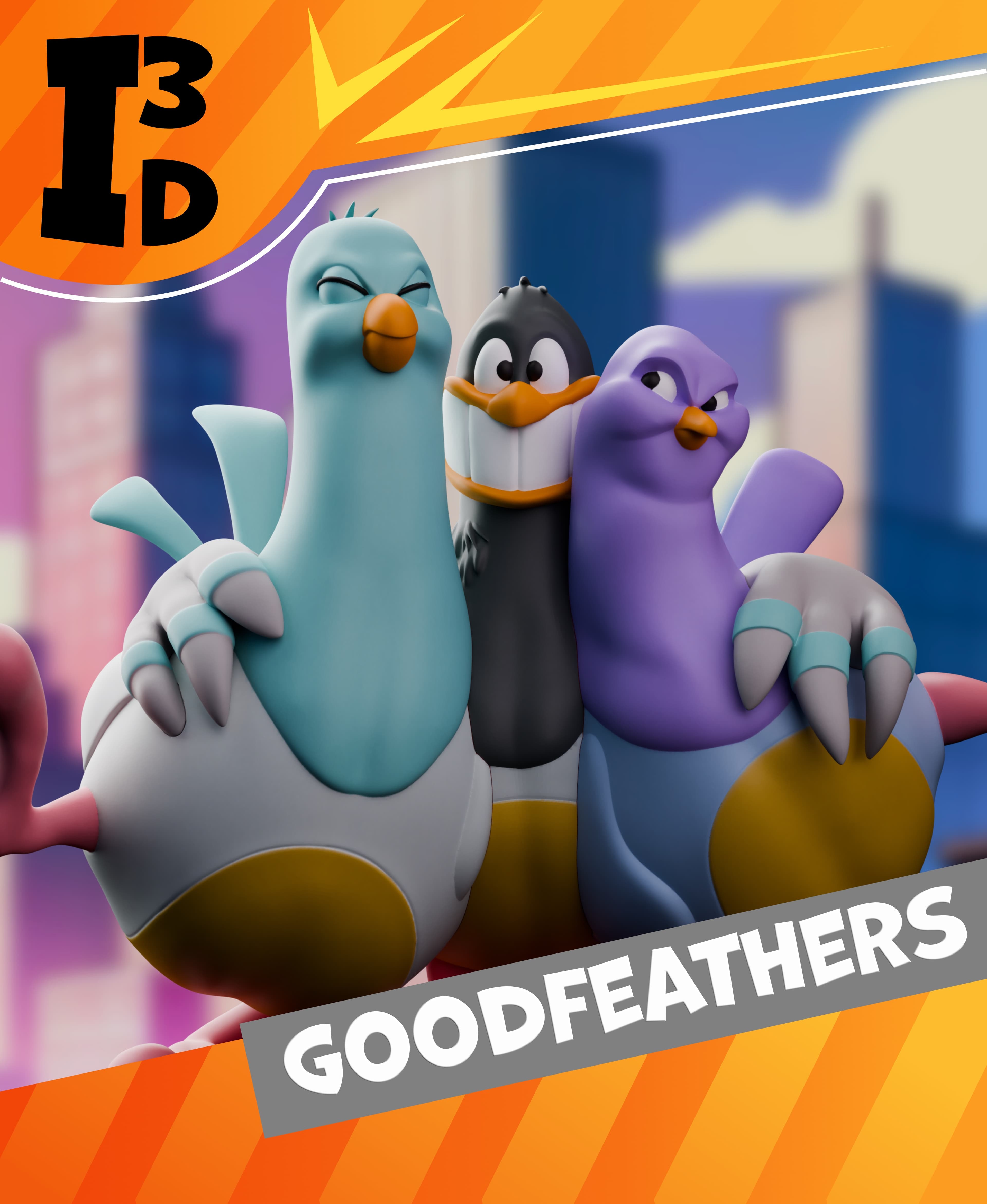 The Goodfeathers 3d model