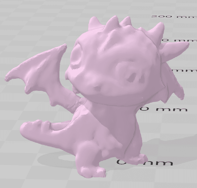 dragon baby 3 3d model