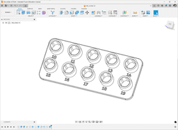 Custom socket holder 3d model