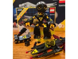 Lego Classic Space Themed Robots 3d model