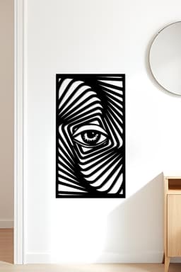Eye Wall Art, Wall Decor, Home Decor 3d model