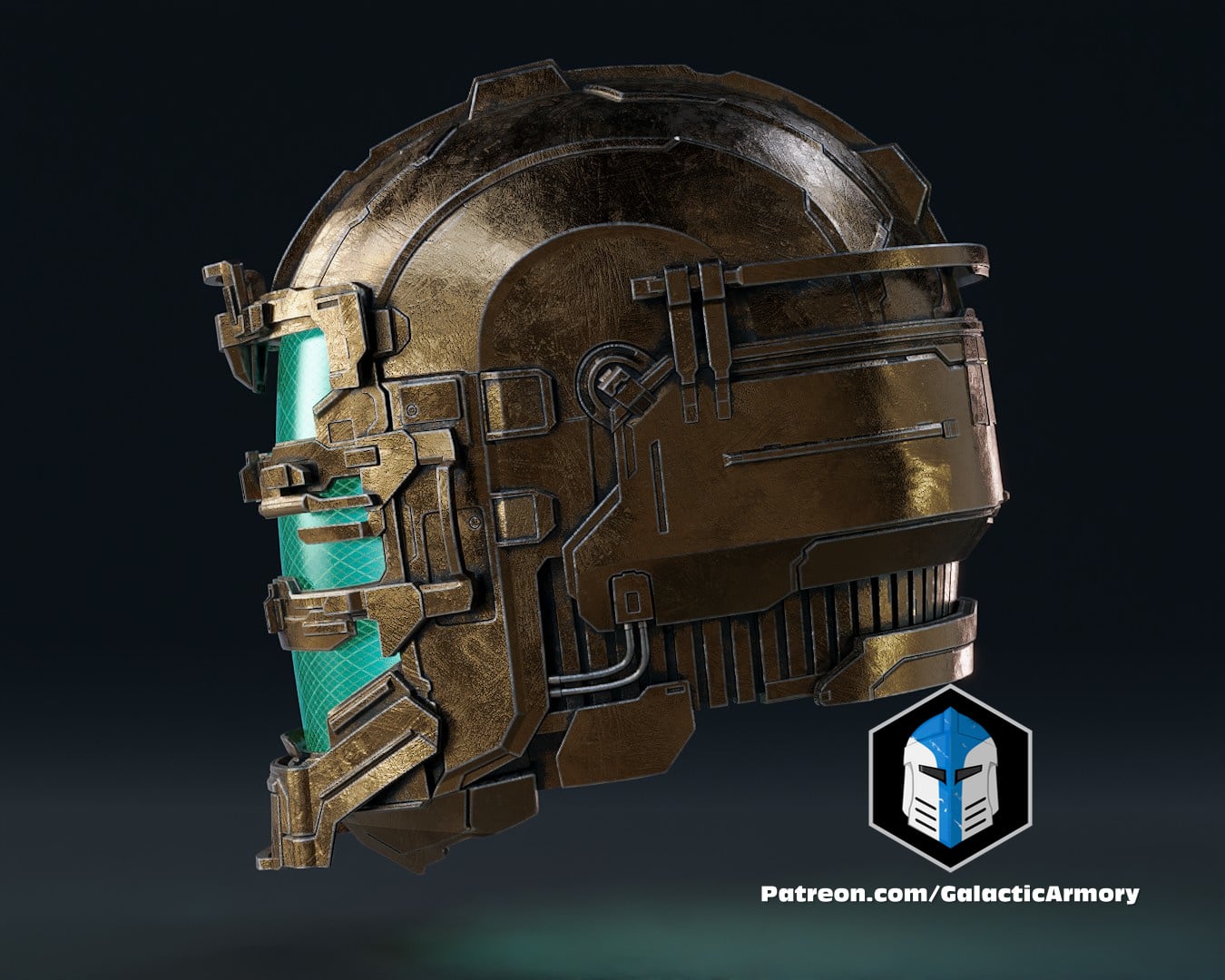 Dead Space Level 1 Engineer Helmet - 3D Print Files 3d model