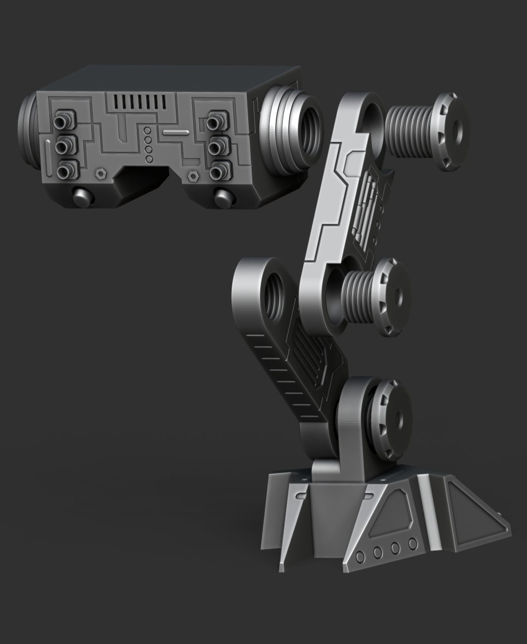 Scout droid 3d model