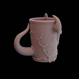 Skull Mug 3d model
