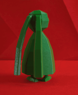 Xatu Low Poly Pokemon 3d model