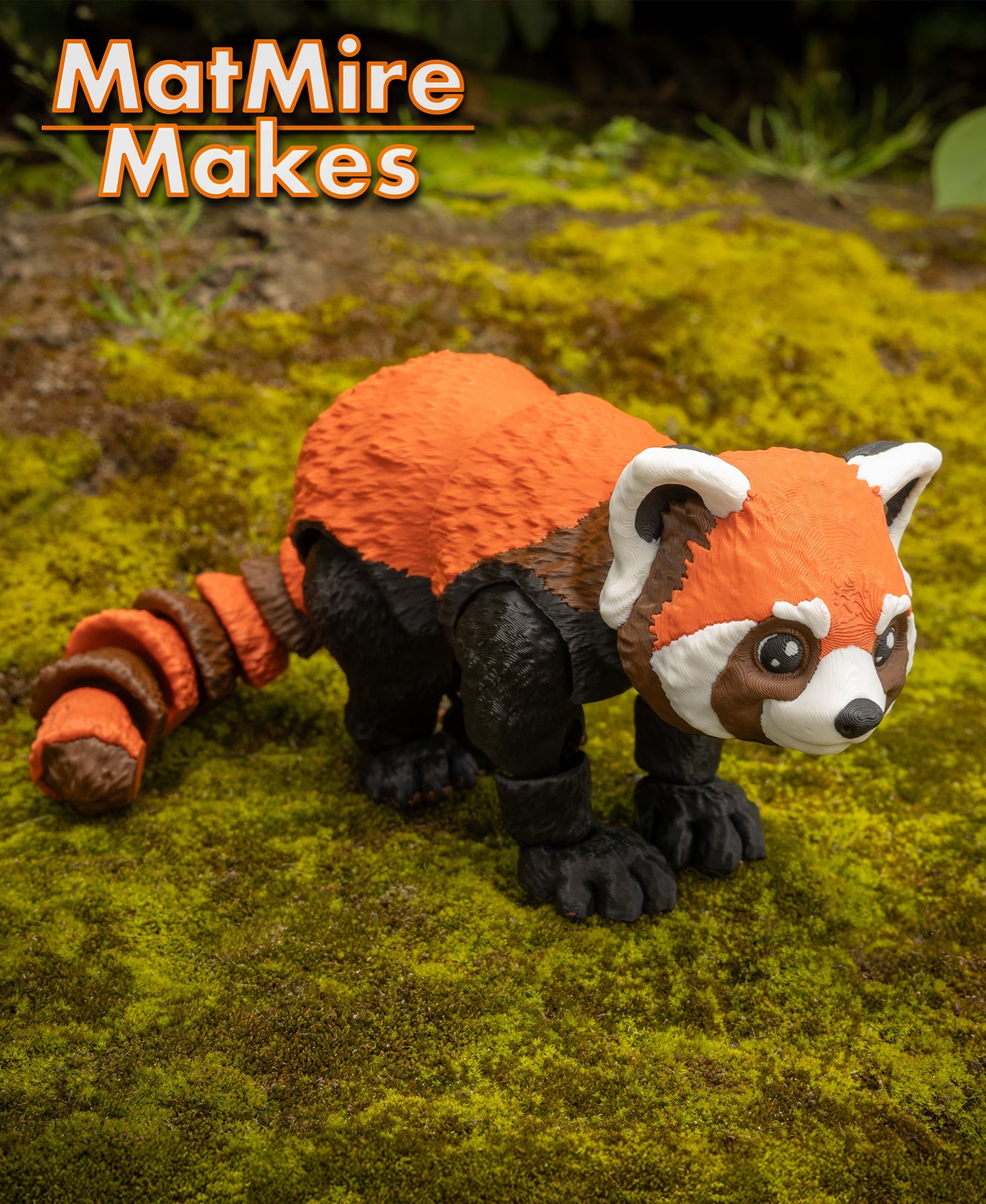Red Panda - Articulated Figure 3d model