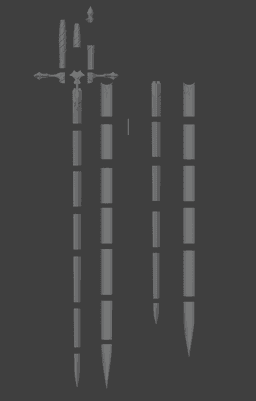 Alucard's Heirloom Sword realszie 3d model