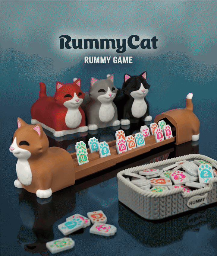 RummyCat - Rummy Game 3d model