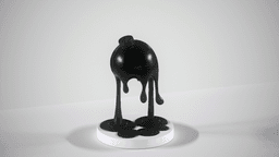 The "Melting Time" Bomb Candelabrum 3d model
