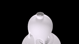 The "Melting Time" Bomb Candelabrum 3d model
