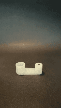 Keychain Laptop Stand 3d model