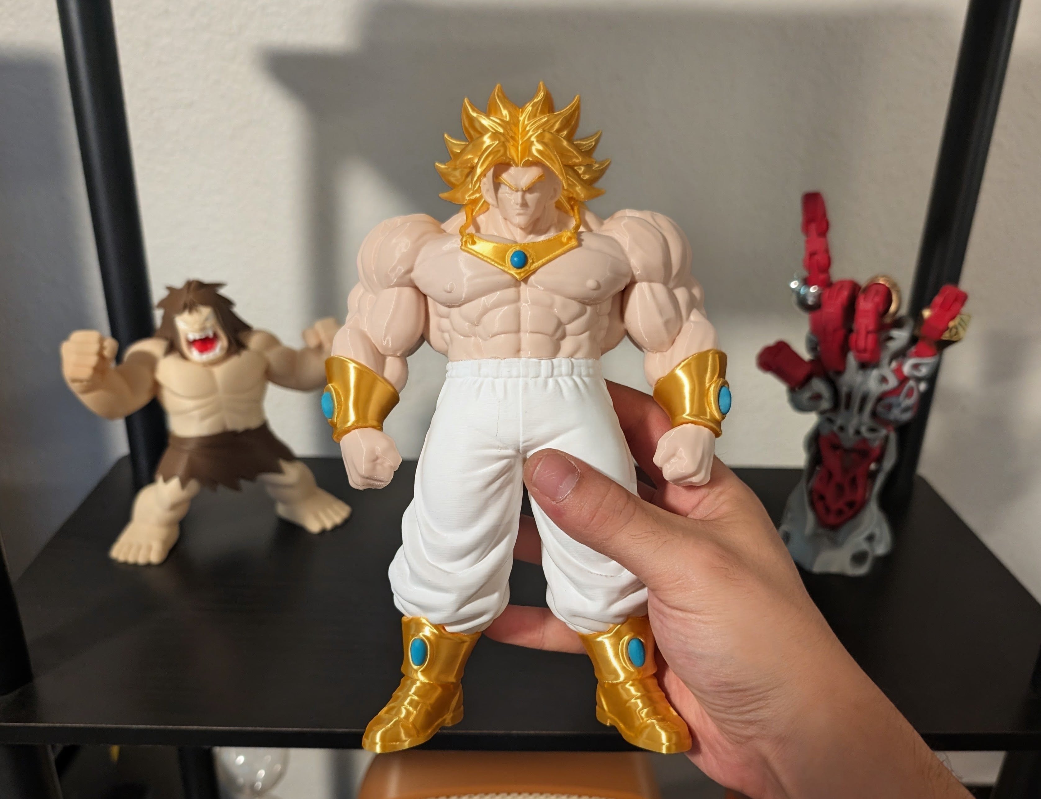 Broly - Multipart Figure 3d model