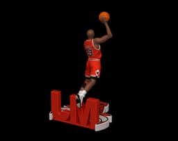 Michael Jordan 3d model