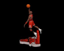 Michael Jordan 3d model