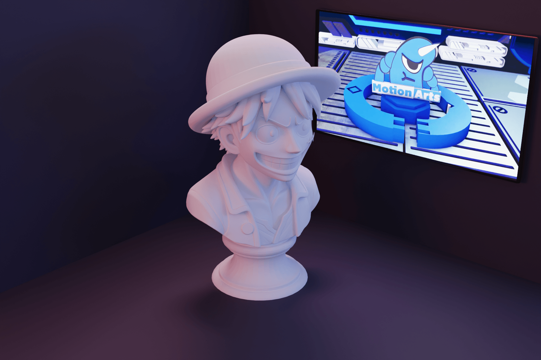 Luffy.stl 3d model