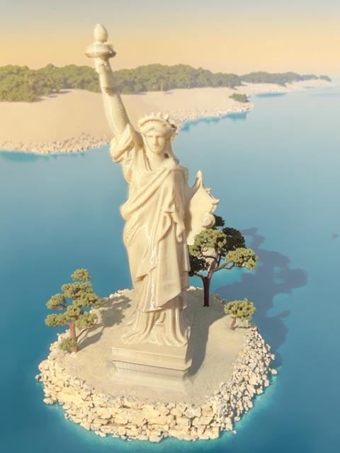 Statue of Liberty 3d model