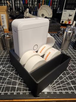 Niimbot D110 Multiboard Holder 3d model