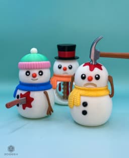 The Wounded Snowmen 3d model