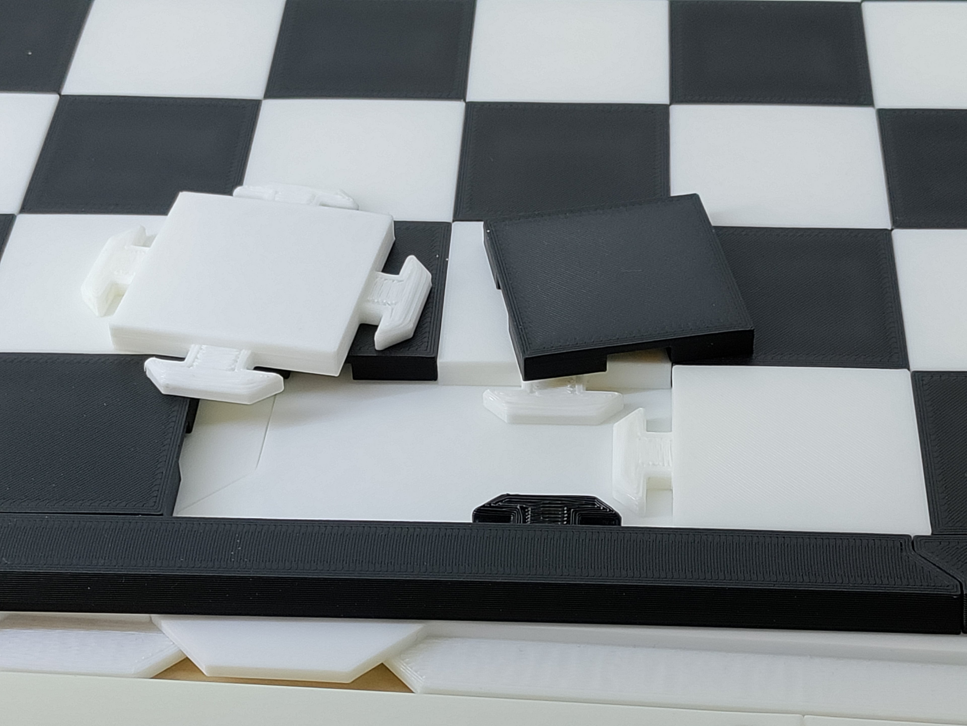 Modular chessboard 3d model