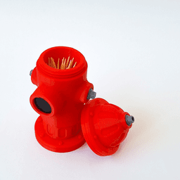 Fire Hydrant Toothpick Dispenser 3d model