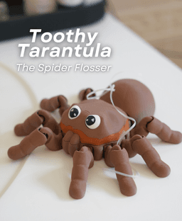 Toothy Tarantula 3d model