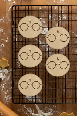 Harry Potter Cookie Cutter, Biscuit Cutter 3d model