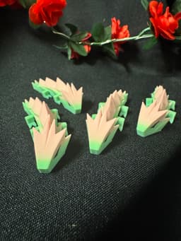 Mini Flexi Crystal Shard Dragon 3d model