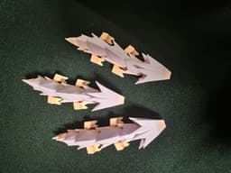 Mini Flexi Crystal Shard Dragon 3d model