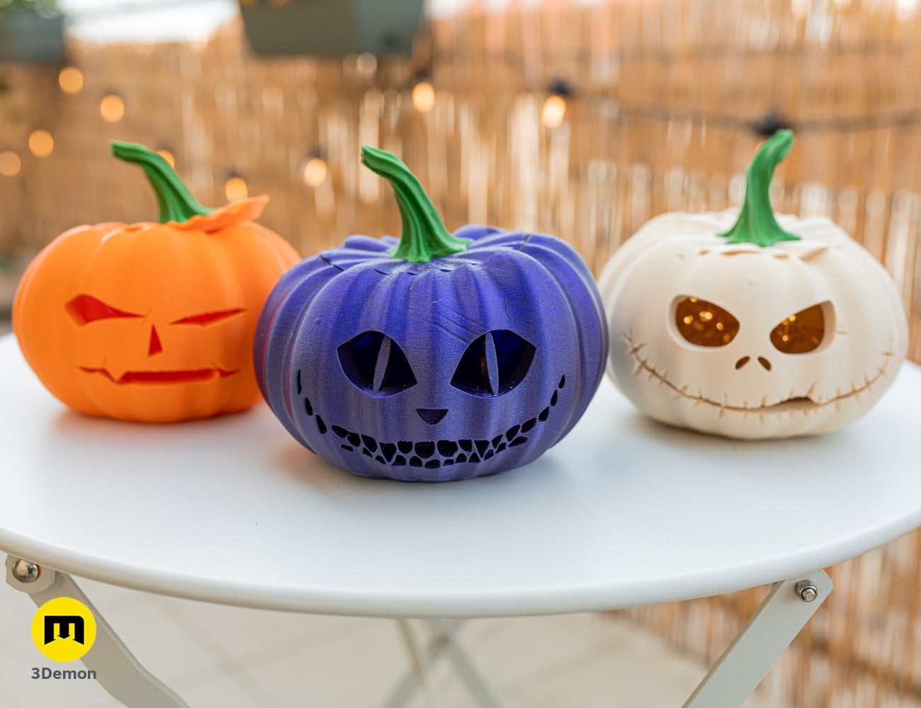 Halloween Pumpkin Lanterns 3d model
