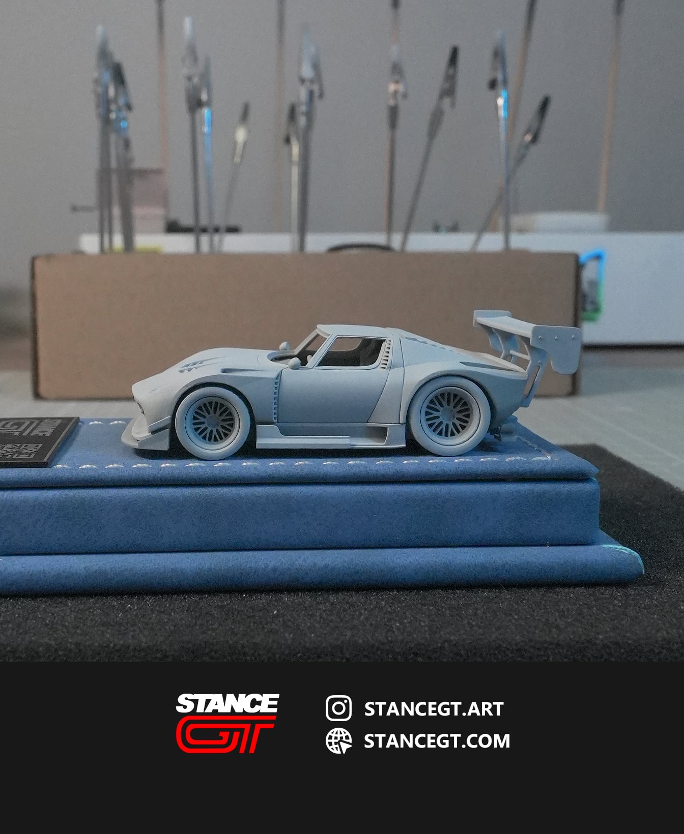 MIURA "WIDEBODY TUNED" | Model Kit Car 3d model