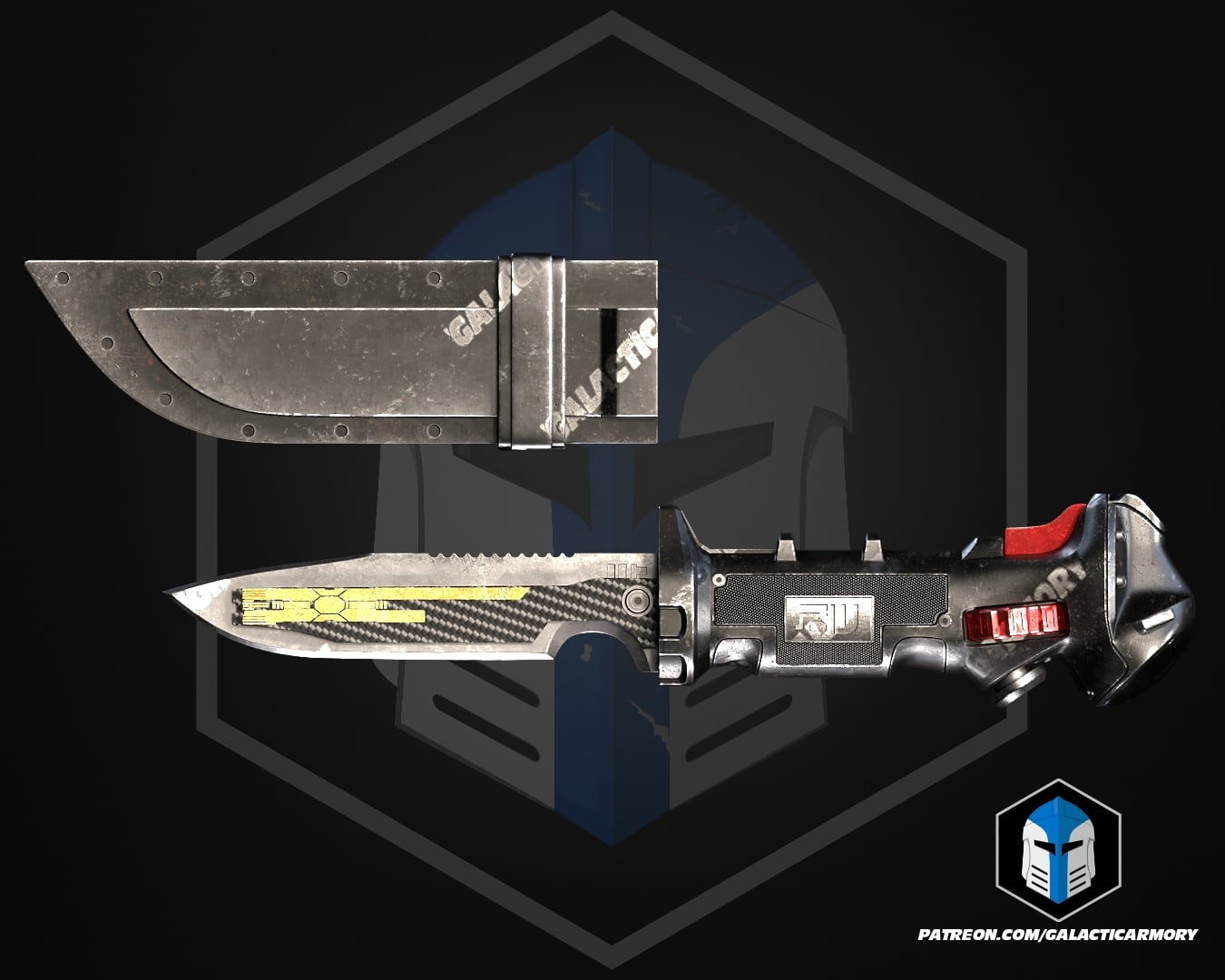 TF2 Data Knife - 3D Print Files 3d model