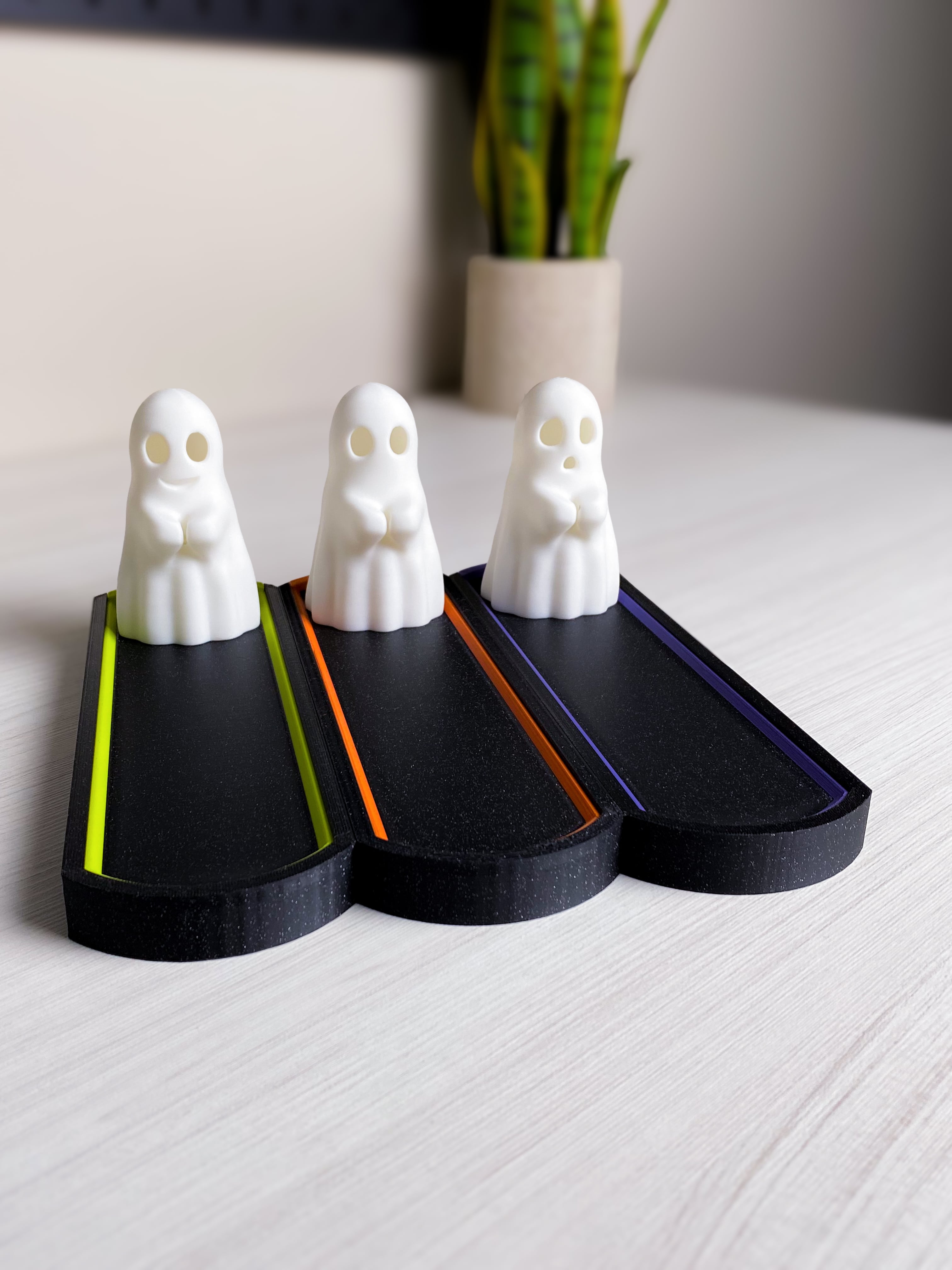 Spooky Ghost Incense Holders 3d model
