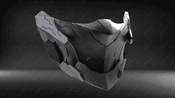 Cyborg Mask V2 3d model