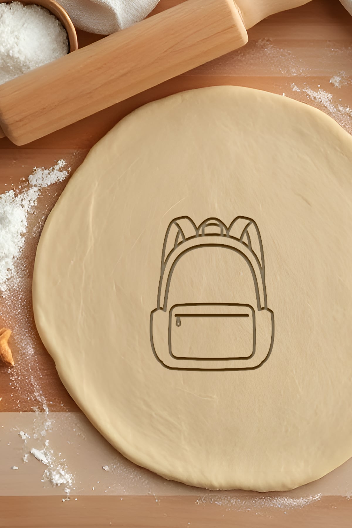 Bag Cookie Cutter, Biscuit Cutter 3d model
