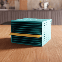 Multi-Layer Desktop Drawer Organizer 3d model