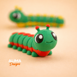 Tiny Caterpillar 3d model