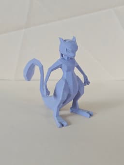 Mewtwo Low Poly Pokemon 3d model