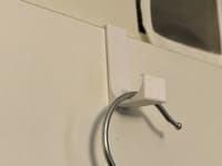 Wardrobe Door Hook 3d model