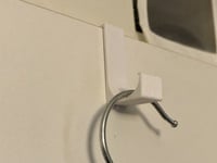 Wardrobe Door Hook 3d model
