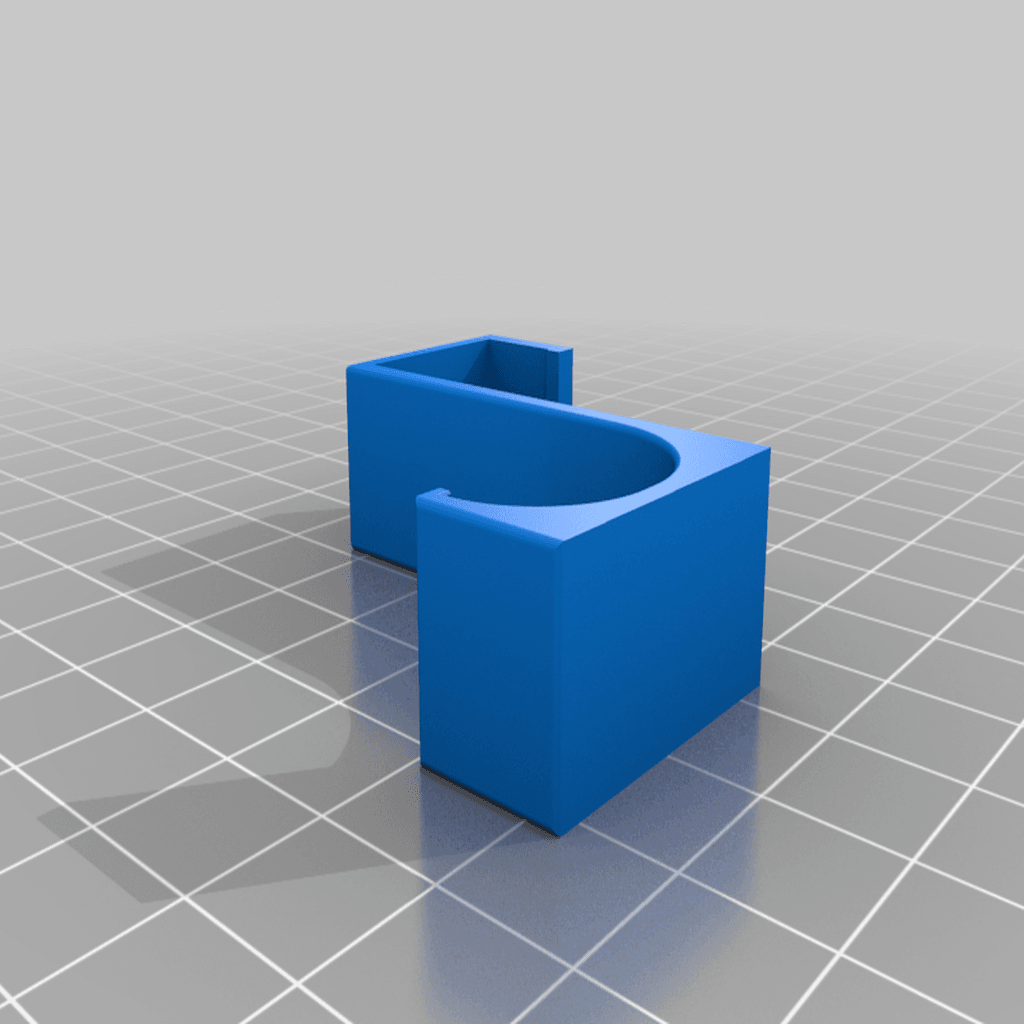 Wardrobe Door Hook 3d model