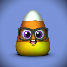 Nerdy Corn 3d model