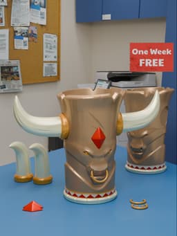 Tauren Totem Mug 3d model