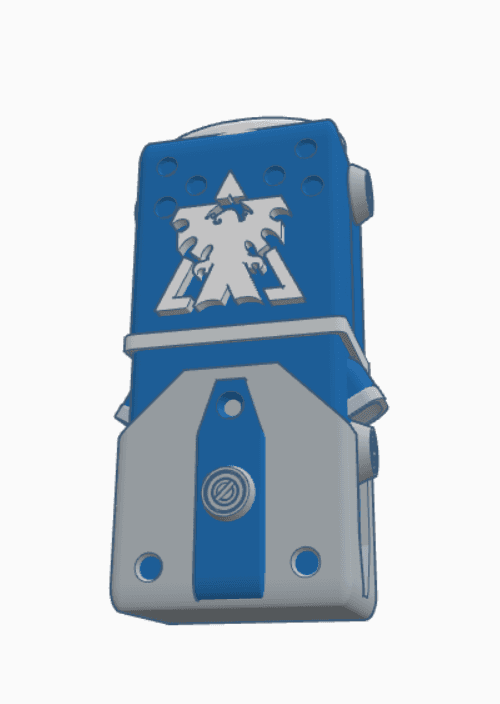 Terran Marine lighter(normal size) 3d model