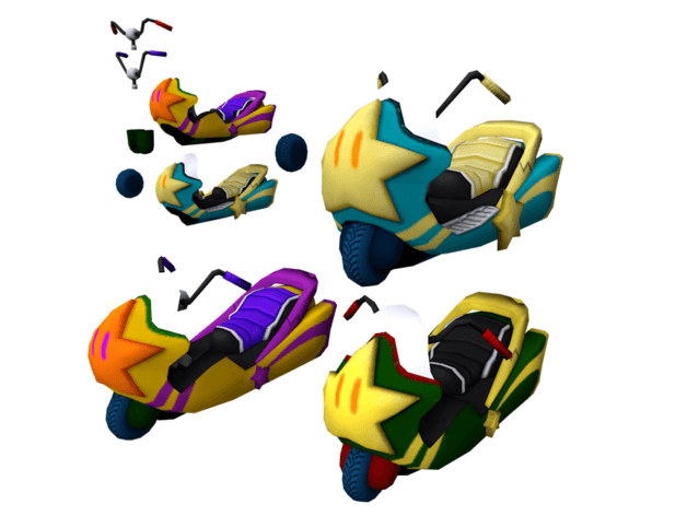 Shooting Star 3d model