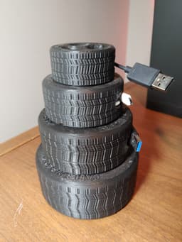100mm - Cable Wranglas 3d model