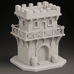 Tower_Defens_3D_WorkShop3D_KF2 3d model