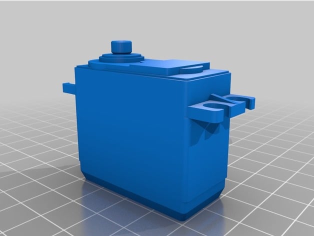 MG946R Servo 3d model
