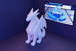 Dragao low poly.stl 3d model