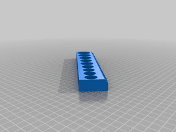 Harbor Freight simple socket holders 3d model